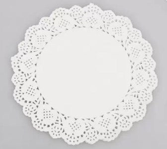 Cake Doilies Round 10.5 inch 50pcs