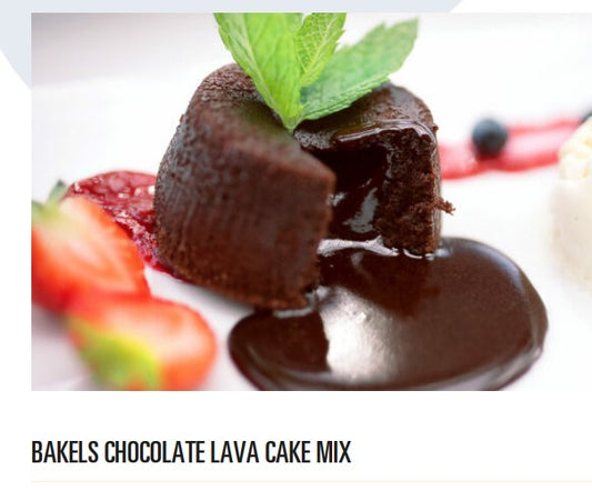 Bakels Chocolate Lava Cake Mix 10kg