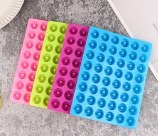 Commercial Silicon 48 Cavity Mini Donut Chocolate Mold