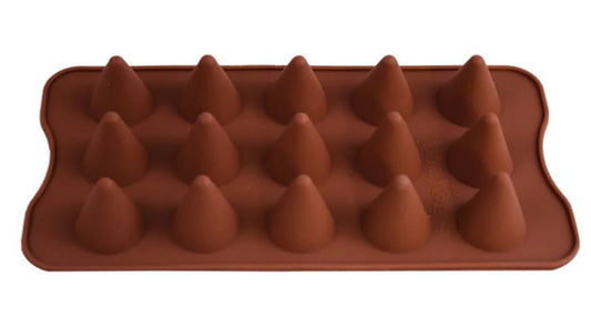 Silicon 15 Cavity Cone Kisses Chocolate Mold