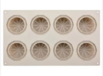 Silicon 8 Cavity 3D Diamond Mold