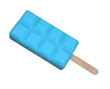 4 Cavity Mini Silicone Chanky Bar Popsicle Mold size 2.5 inch x 1.5 inch