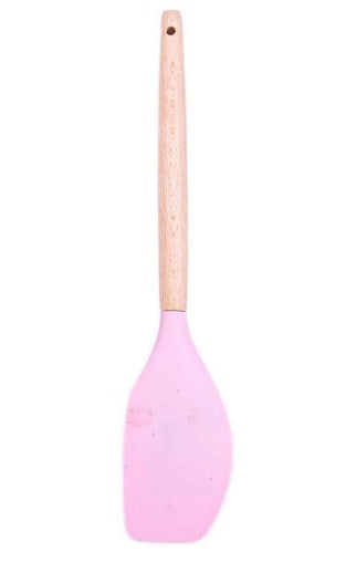 Silicon Wood Handle Big Spatula