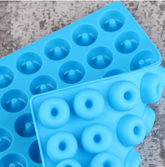 Commercial Silicon 48 Cavity Mini Donut Chocolate Mold