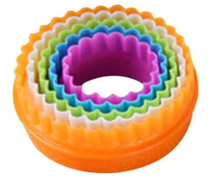 Cookies Round Cutters Set (Plastic)