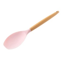 Silicon Wood Handle Big Spatula