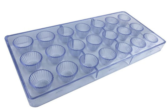 21 Cavity Peanut Butter Cup Acrylic Chocolate Mold