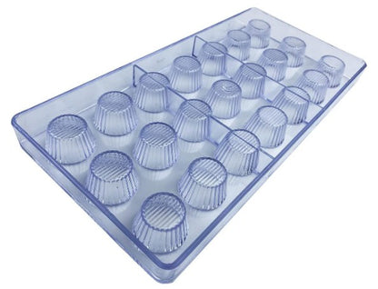 21 Cavity Peanut Butter Cup Acrylic Chocolate Mold