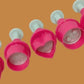 Pink Small Multi Shapes Plunger Cutter Set