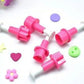 Pink Small Multi Shapes Plunger Cutter Set