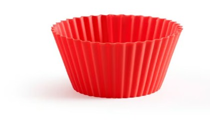 Silicon Muffin Cups 6pcs Set Size 2" x 2.2"