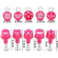 Pink Small Multi Shapes Plunger Cutter Set