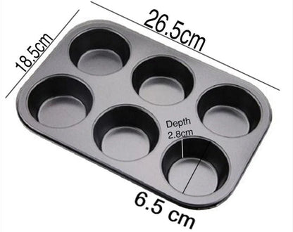 NS Muffin Tray 6 Cavity