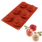 6 Cavity Big Rose Silicon Mold