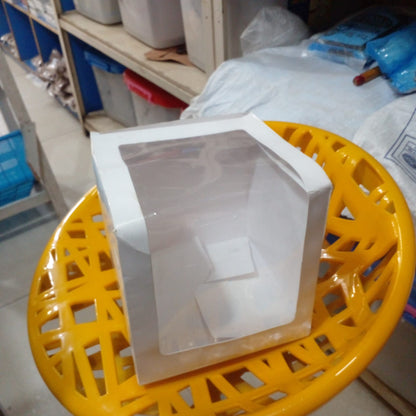 Jumbo White Cupcake Box 6.5" x 6.5"