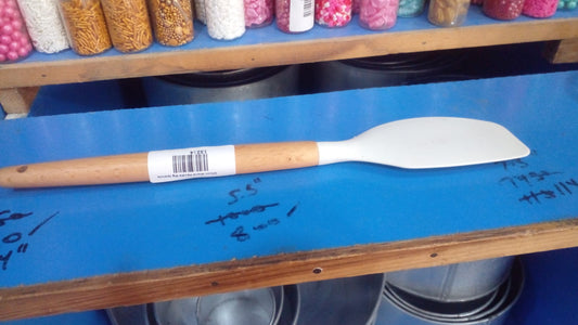 Silicon Wood Handle Big Spatula