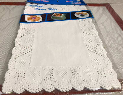 Cake Doilies Rectangle 50pcs