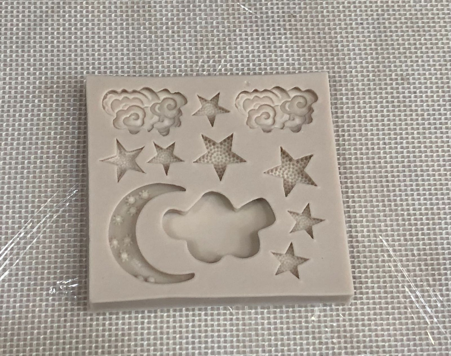 Silicon Cloud Moon Fondant Mold