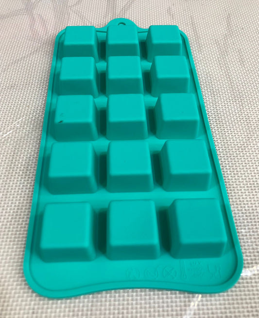 Silicone Square Imprecision Chocolate Mold 15 Cavity