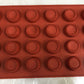 Silicone Round Swirl Tray 24 Cavity