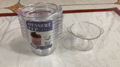 New Style Plastic Shot Glass 10pc size 2" x 2.2" W/O Cap