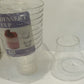 New Style Plastic Shot Glass 10pc size 2.5" x 1.5" W/O Cap