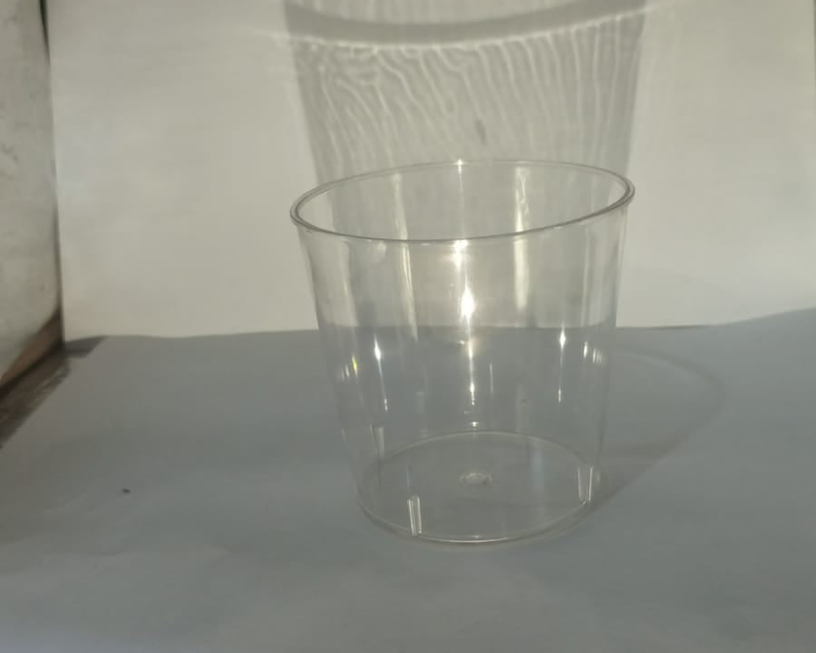 New Style Plastic Shot Glass 10pc size 2.5" x 2" W/O Cap