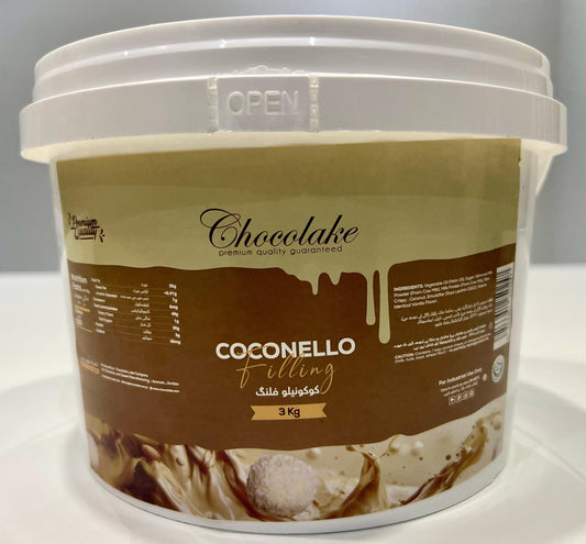 Chocolake Coconello Crunchy Filling 3kg Bucket