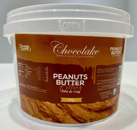 Chocolake Peanut Butter 3kg Bucket