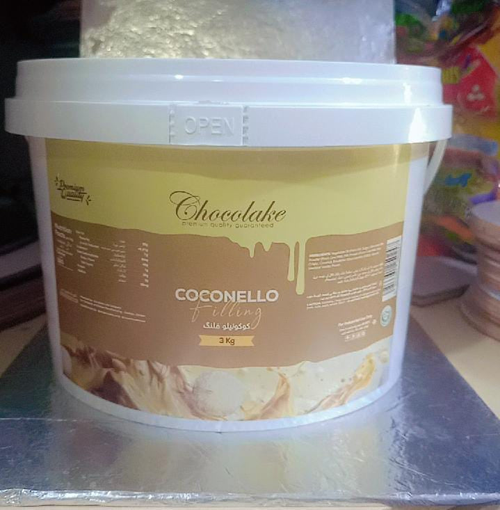 Chocolake Coconello Crunchy Filling 3kg Bucket