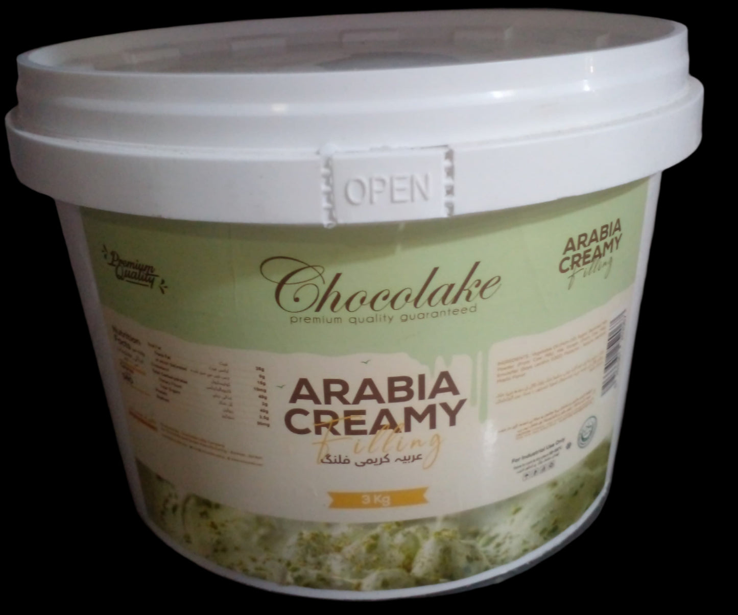 Chocolake Arabia Creamy 3kg Bucket