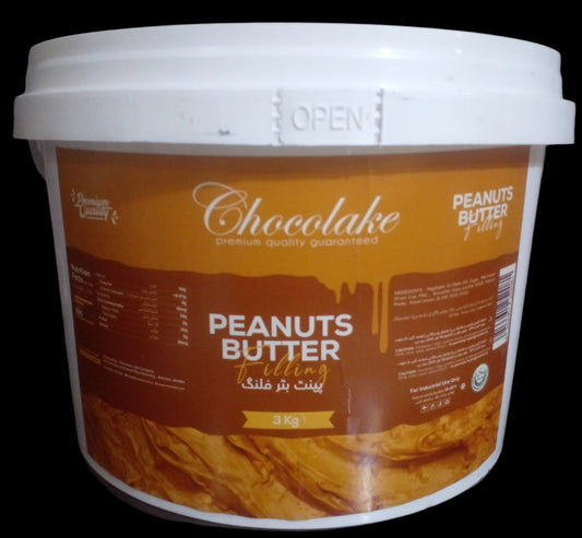 Chocolake Peanut Butter 3kg Bucket