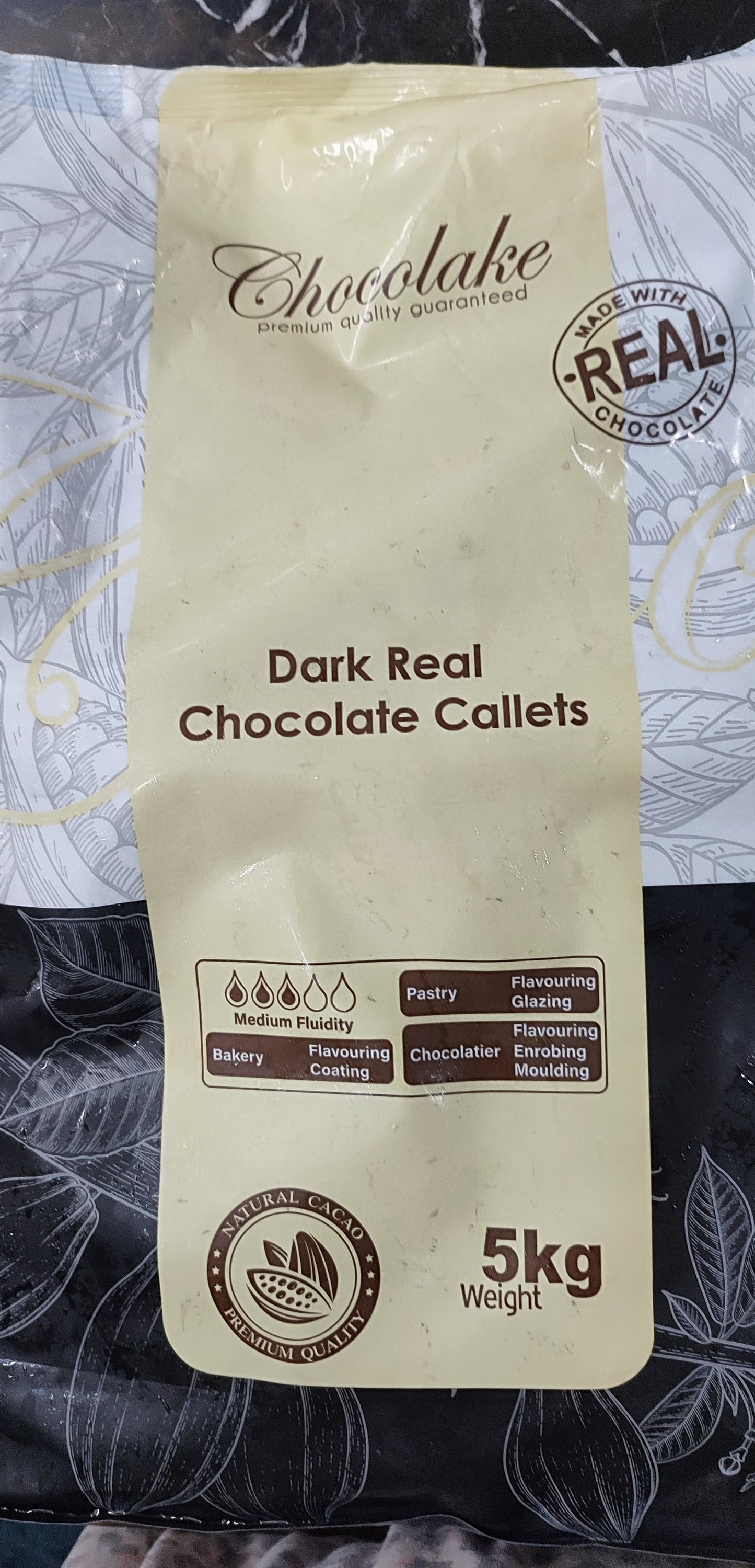 Chocolake Real Dark Chocolate 58% 5kg