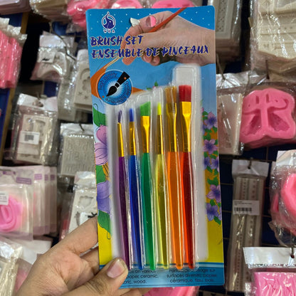 Paint Brush 6 Pc Set