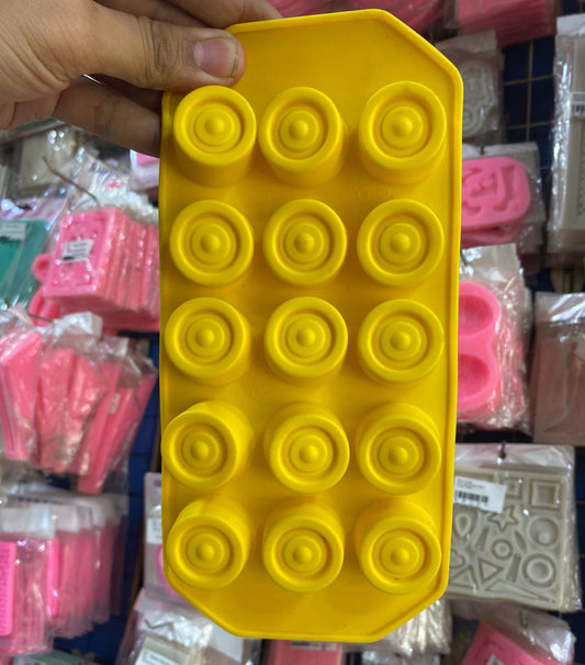 15 cavity Ovel Ingot Silicon Chocolate Mold