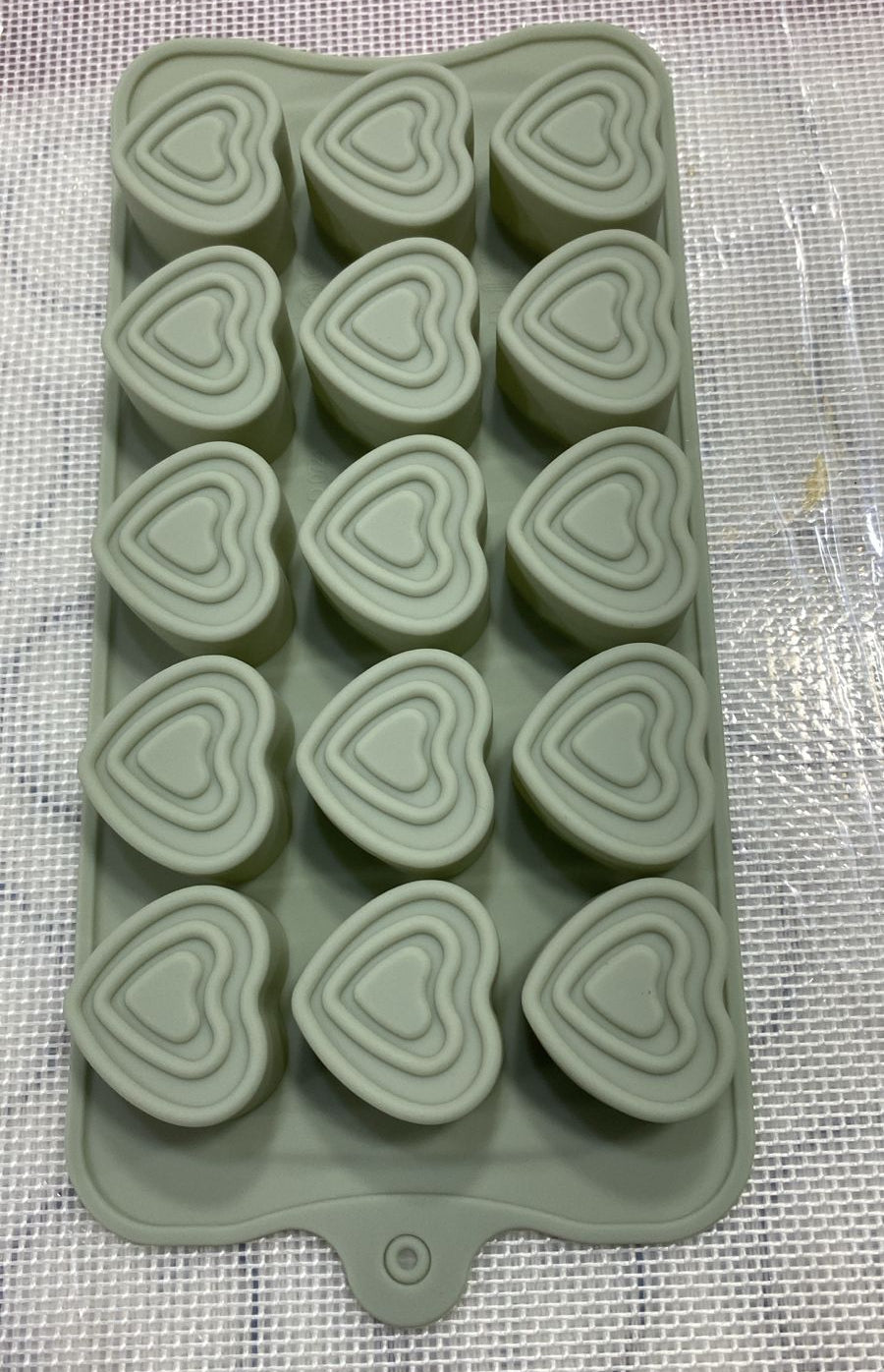 DOUBLE HEART SILICON CHOCOLATE MOLD