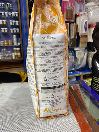 Valrhona Abinao 85% Dark Chocolate Fèves 3kg Bag