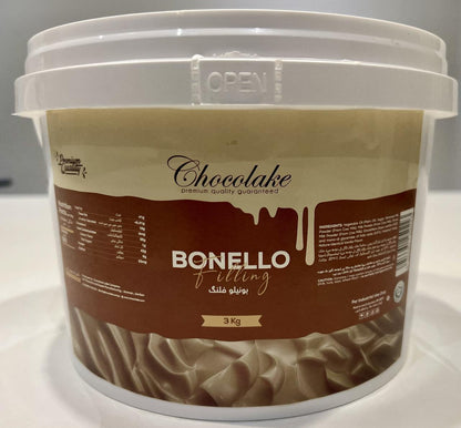 Chocolake Bonello Filling 3kg Bucket Repacked