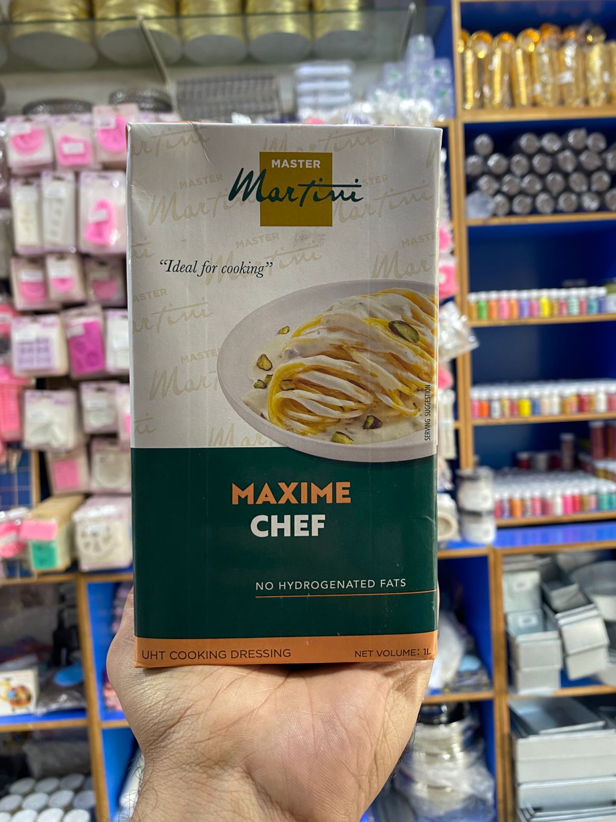 Master Martini 34% Maxime Chef Cooking Cream 1 LTR