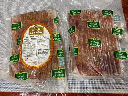 Al Masa Turkey Bacon 500grams