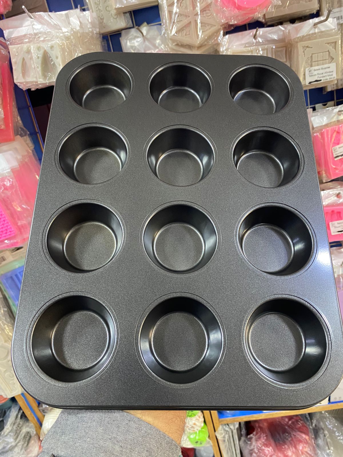 12 Cavity Cupcake Tray NS