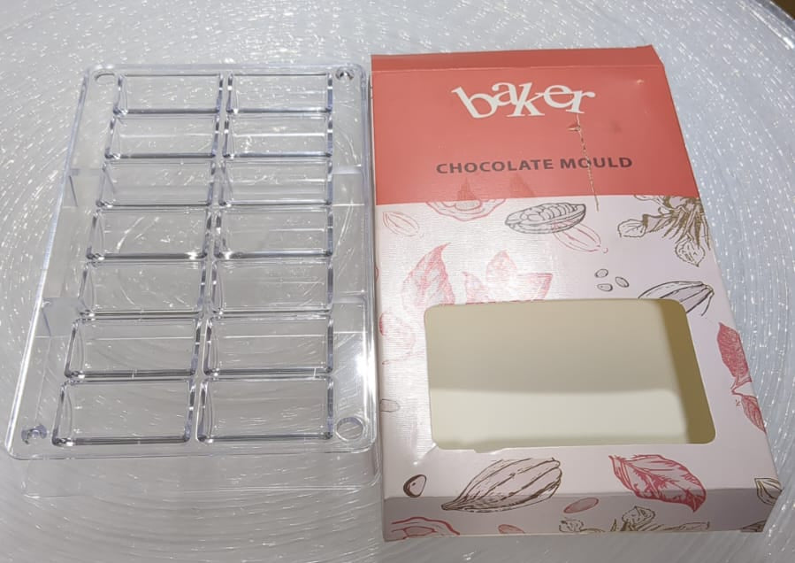 14 Cavity Cylinder Pastry Acrylic Chocolate Mold