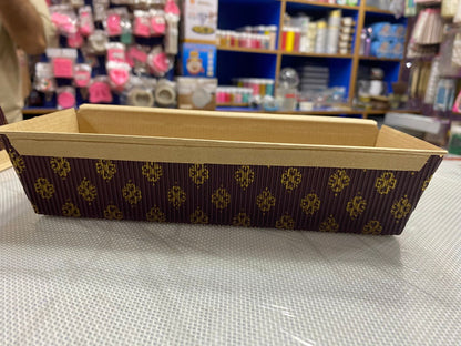 American Honey Cake Paper Loaf pan size 7.87" x 2.55" x 1.96" 10pc Pack