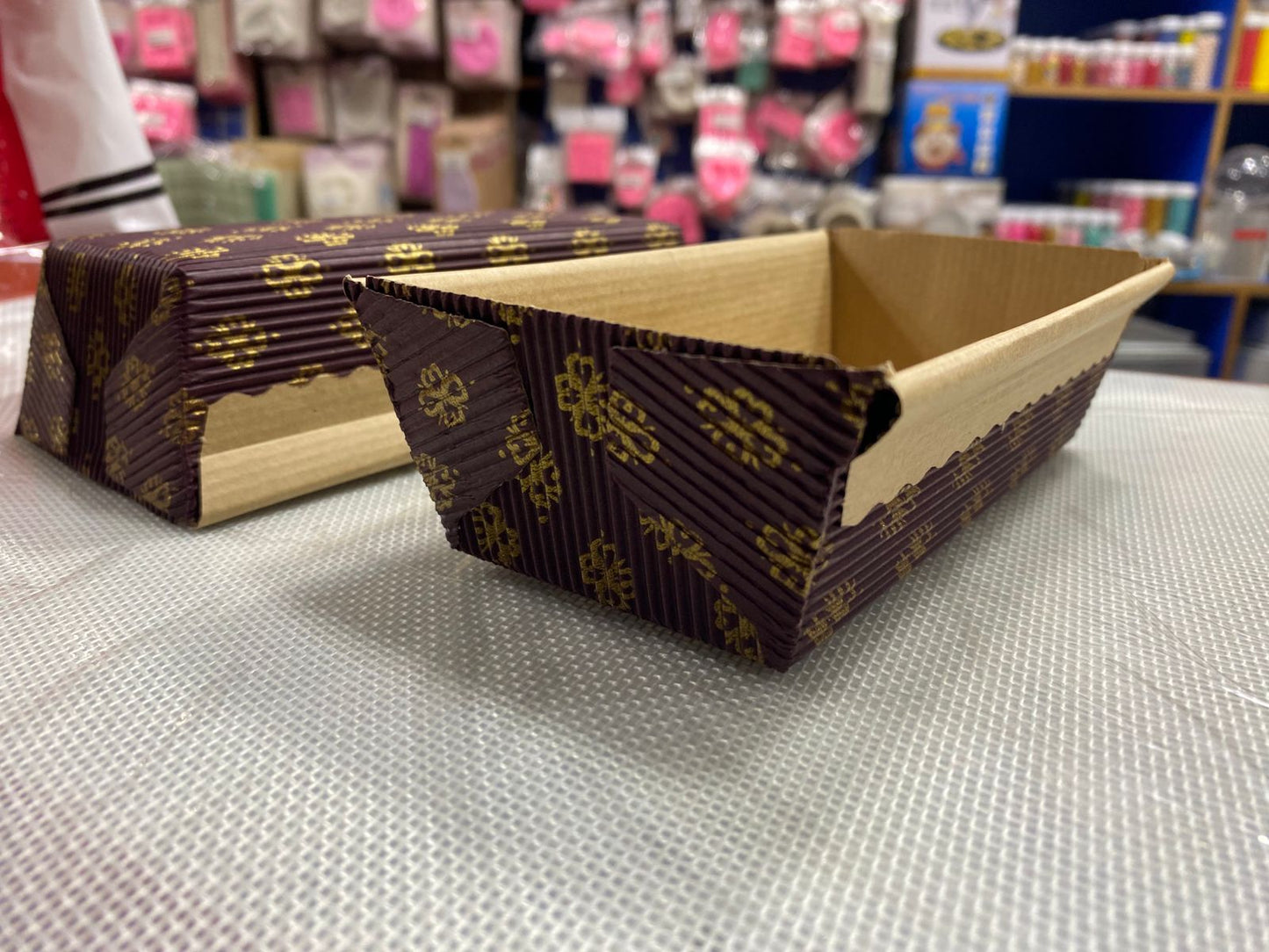 American Honey Cake Paper Loaf pan size 5.90" x 2.55" x 1.96" 10pc Pack