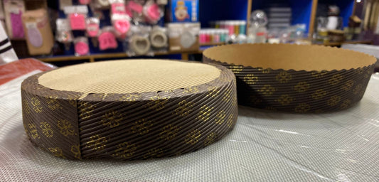 American Honey Cake Paper Round Pan size 7.28" 10pc Pack