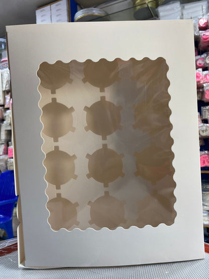 New Imported 12 Cupcake Box