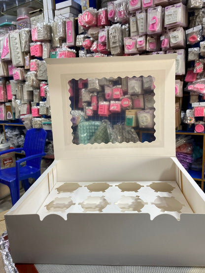New Imported 12 Cupcake Box