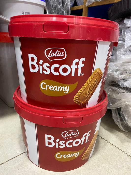 Lotus Biscoff 8kg Bucket Creamy Spread