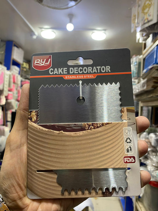 Metal Icing Comb