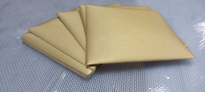 Diamond Paper Backed Aluminium Foil Chocolate Wrapping Paper Embossed 100pcs Pack